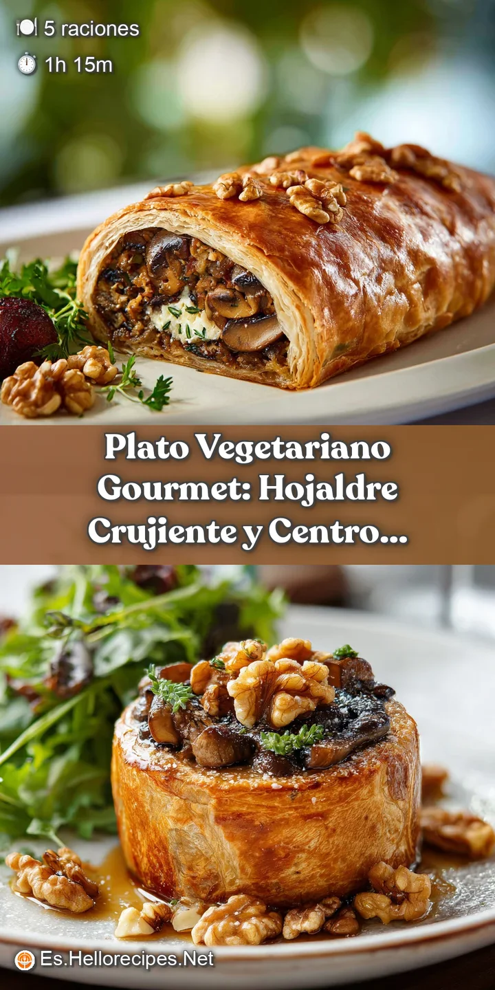 Close-up showing the enticingly smooth texture of the dish's centerpiece, highlighted by fresh herbs and colorful vegetabl...