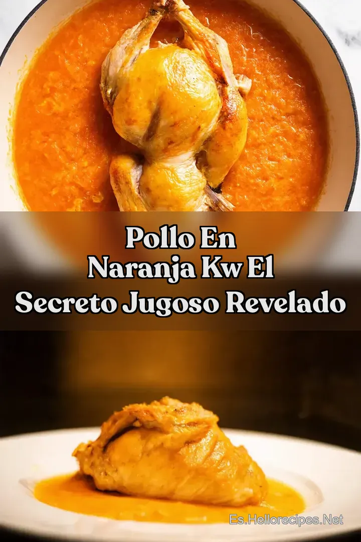 Pollo en Naranja kw El Secreto Jugoso Revelado