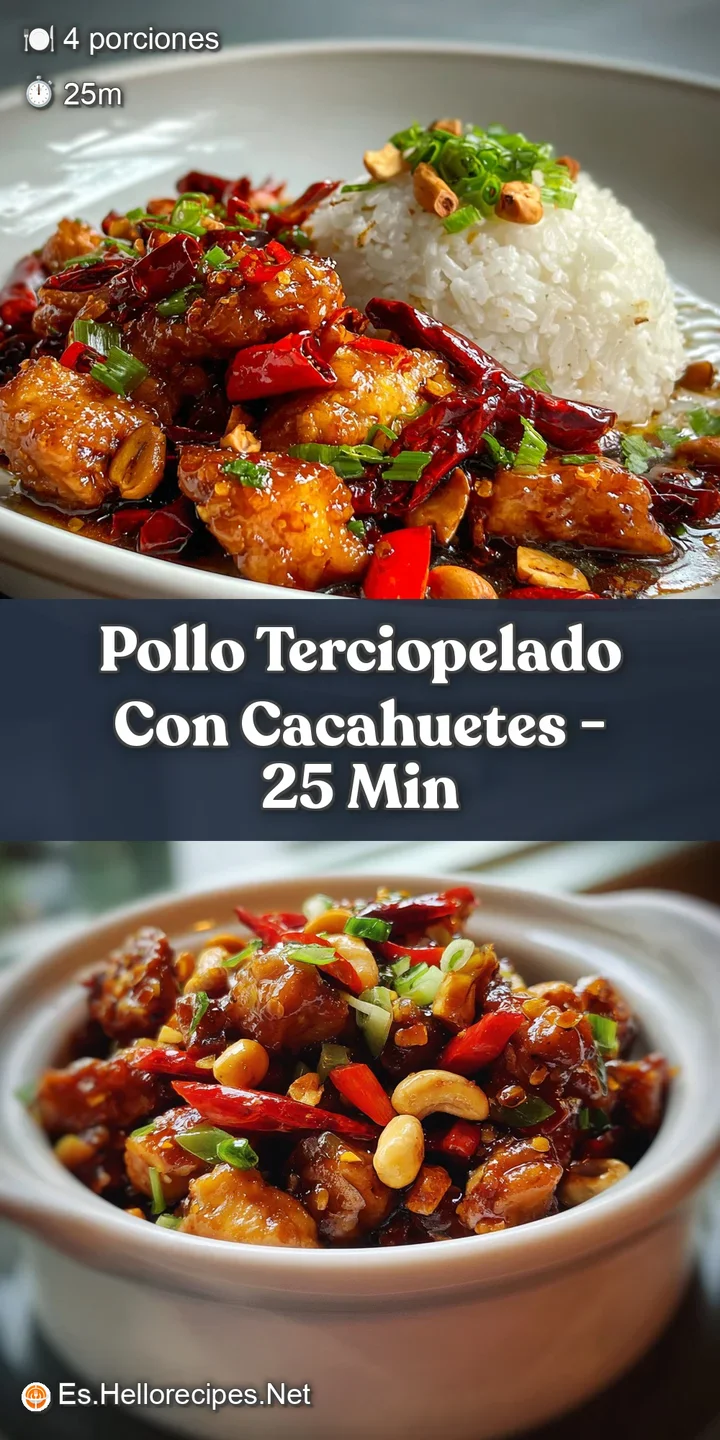 Close-up of juicy chicken and crisp-tender vegetables coated in a rich, glossy sauce, promising a flavorful bite.