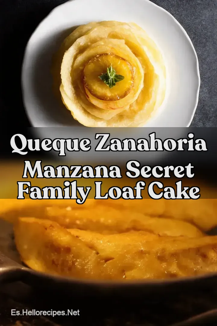 Queque Zanahoria Manzana Secret Family Loaf Cake