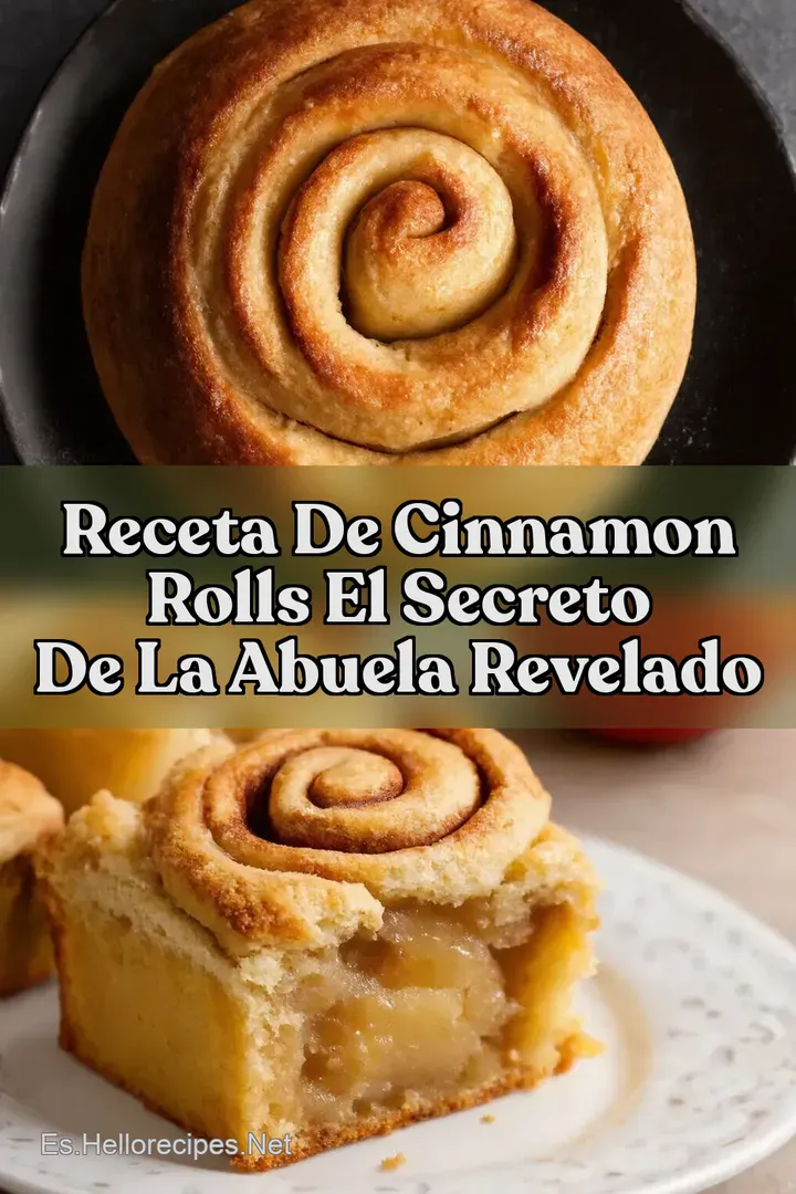 Receta De Cinnamon Rolls El Secreto De La Abuela Revelado