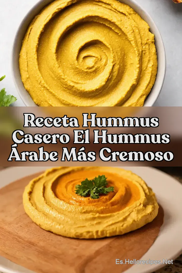Receta Hummus Casero El Hummus &Aacute;rabe M&aacute;s Cremoso