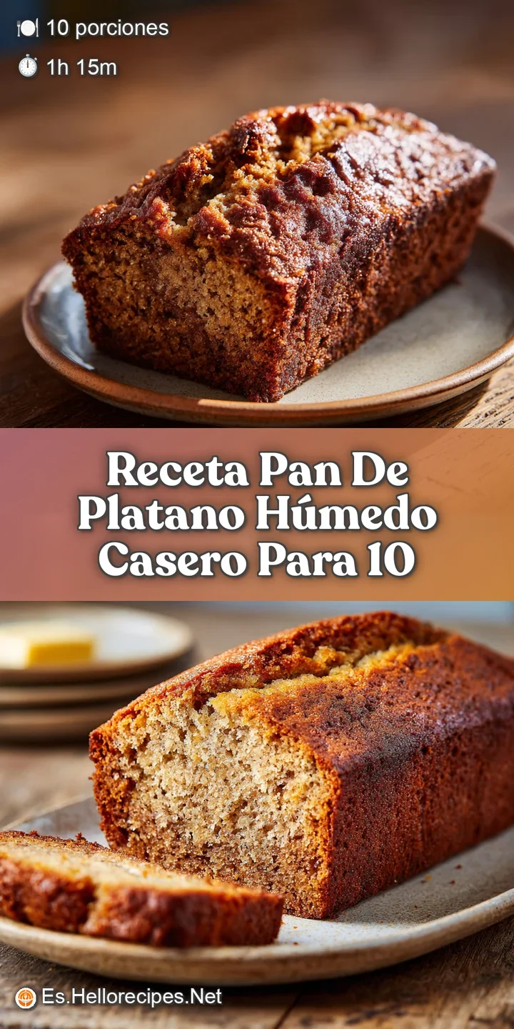 Close-up shot of warmly lit banana bread showcasing its soft, spongy texture, rich brown color, and enticing aroma wafting...