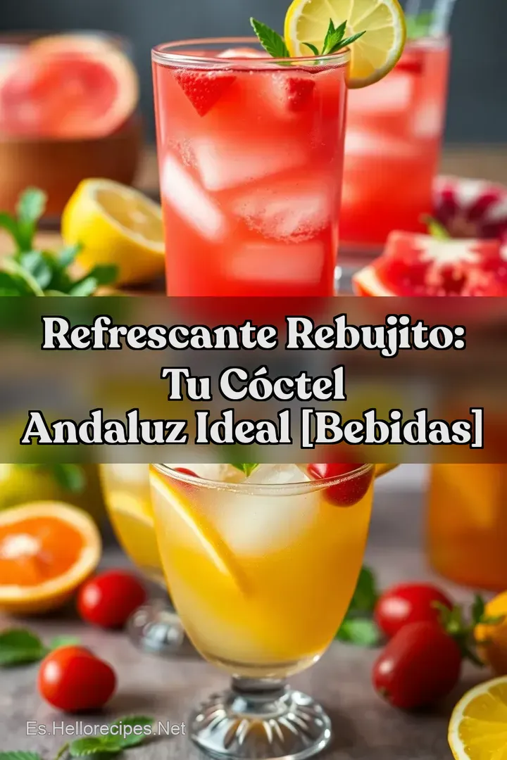 Refrescante Rebujito: Tu C&oacute;ctel Andaluz Ideal [bebidas]