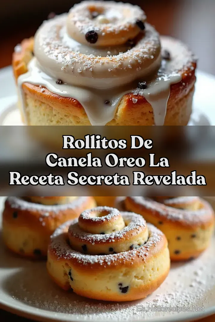 Rollitos de Canela Oreo La Receta Secreta Revelada