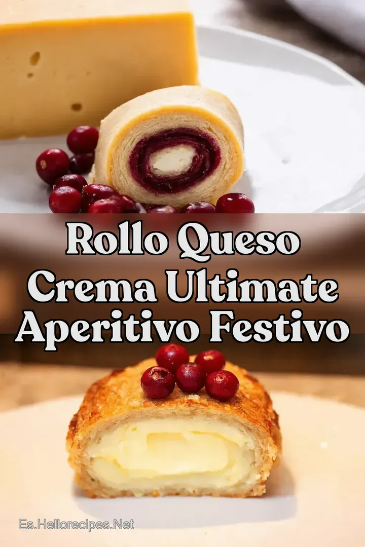 Rollo Queso Crema Ultimate Aperitivo Festivo