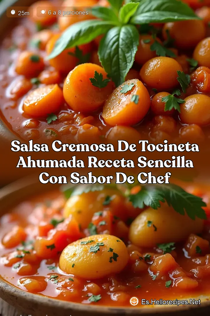 Salsa Cremosa de Tocineta Ahumada Receta Sencilla con Sabor de Chef