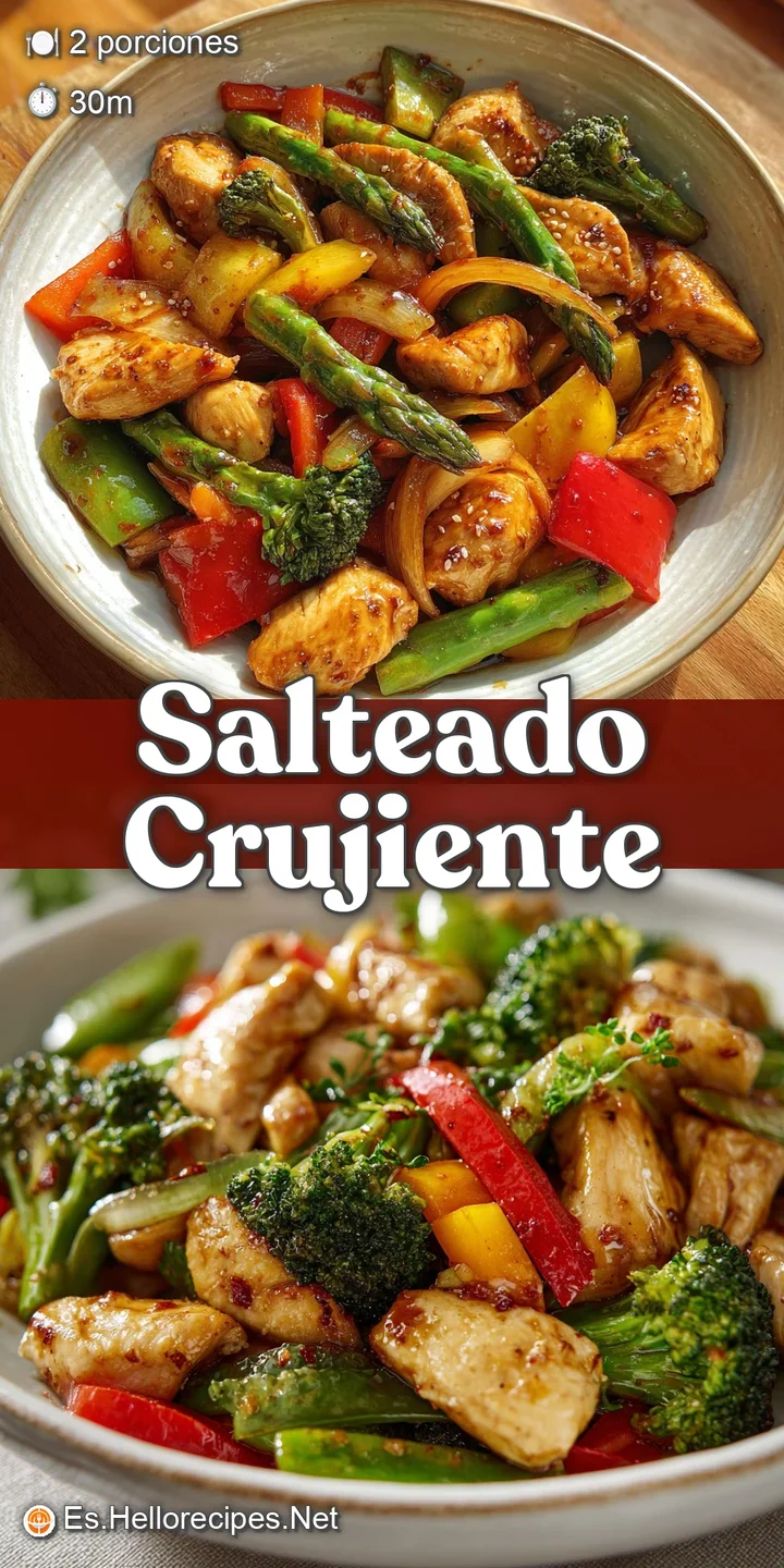 Juicy chicken and vegetables in a flavorful sauce, up close. Glistening surfaces hint at a delicious, savory, quick meal.