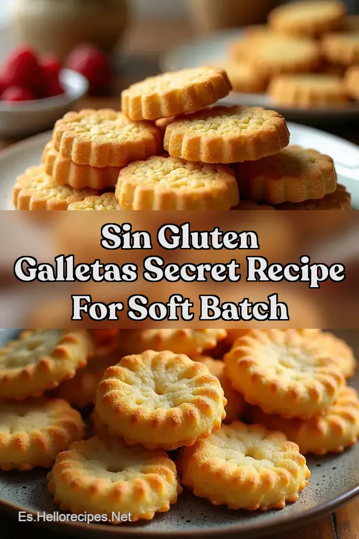 Sin Gluten Galletas Secret Recipe For Soft Batch