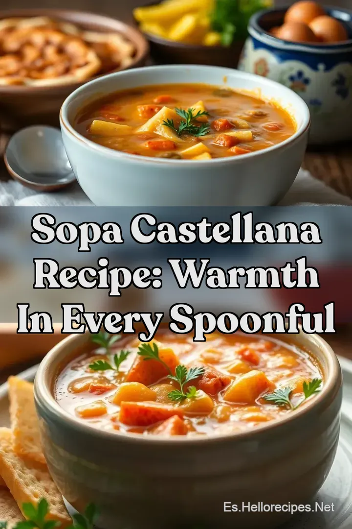 Sopa Castellana Recipe: Warmth in Every Spoonful