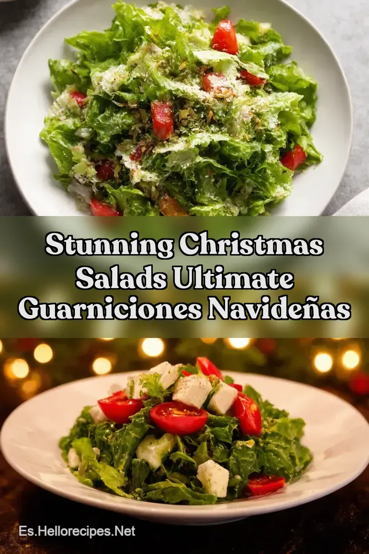 Stunning Christmas Salads Ultimate Guarniciones Navide&ntilde;as