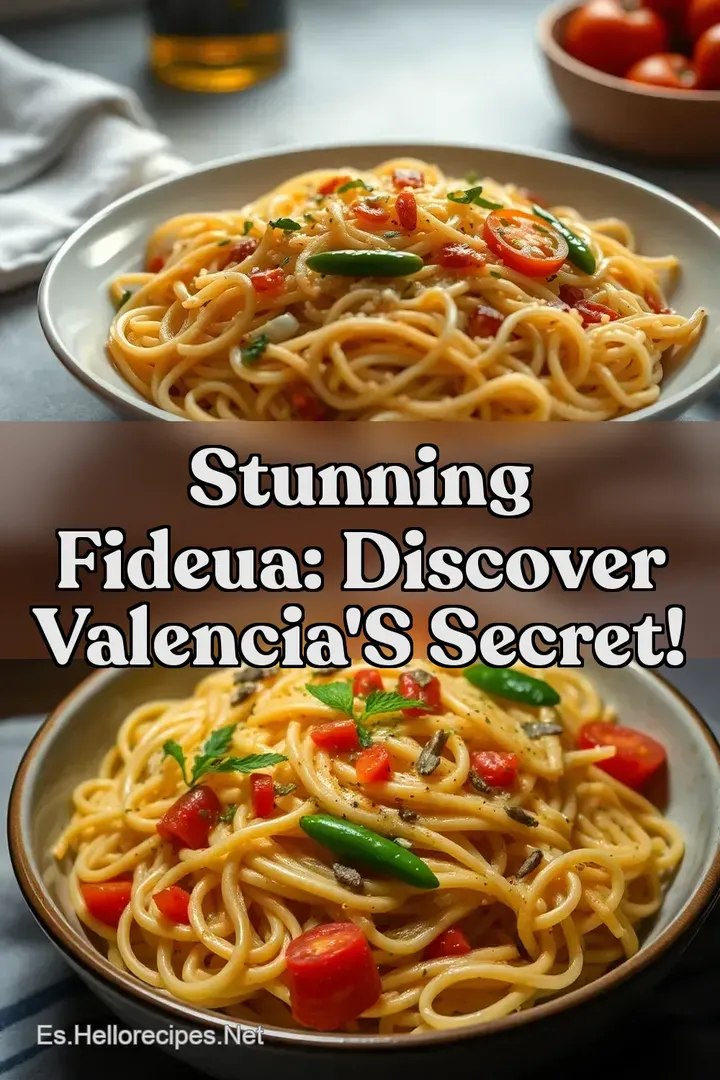 Stunning Fideua: Discover Valencia s Secret!