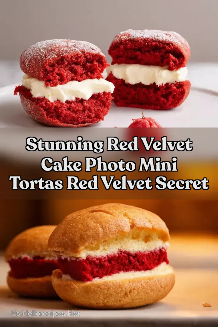 Stunning Red Velvet Cake Photo Mini Tortas Red Velvet Secret