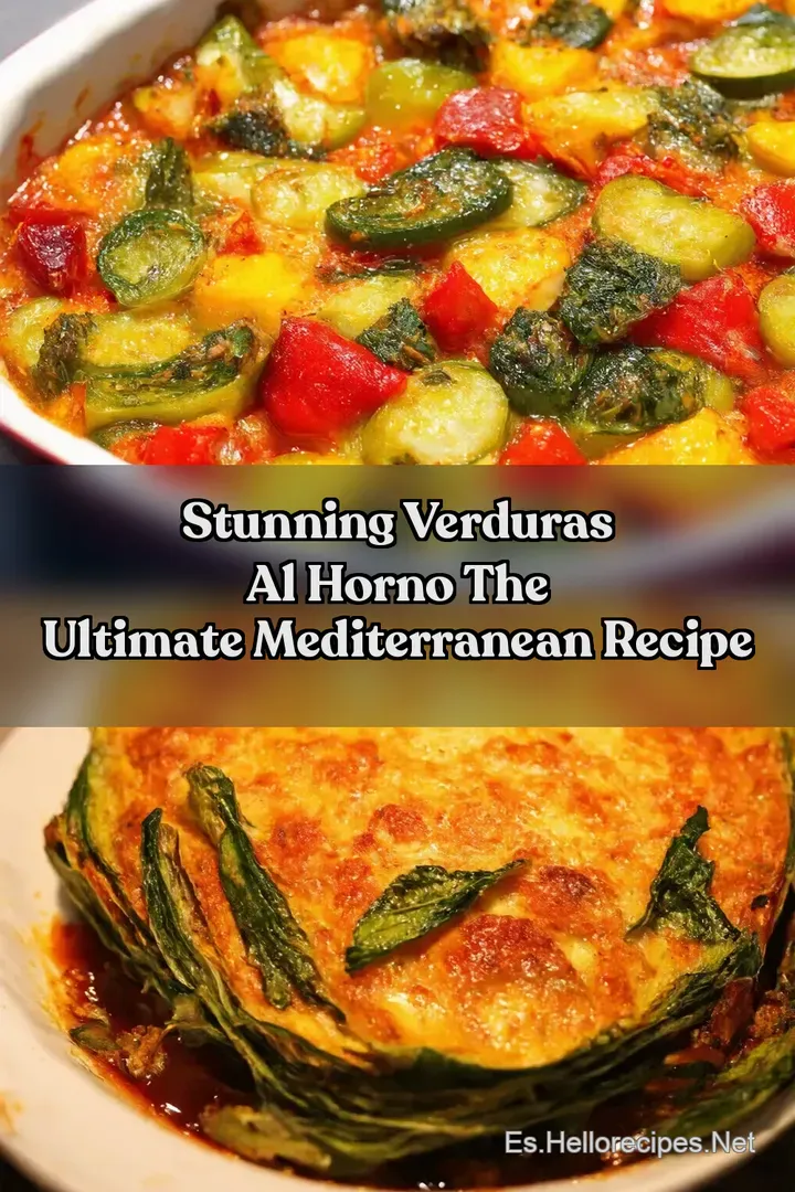 Stunning Verduras Al Horno The Ultimate Mediterranean Recipe
