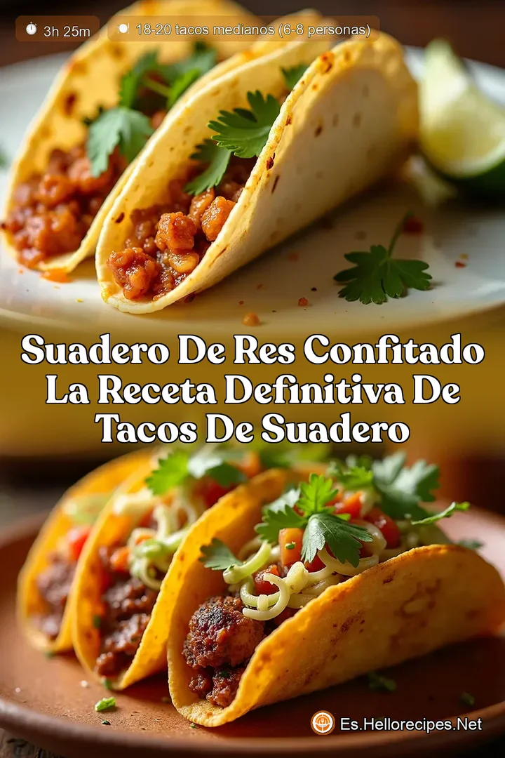 Suadero de Res Confitado La Receta Definitiva de Tacos de Suadero