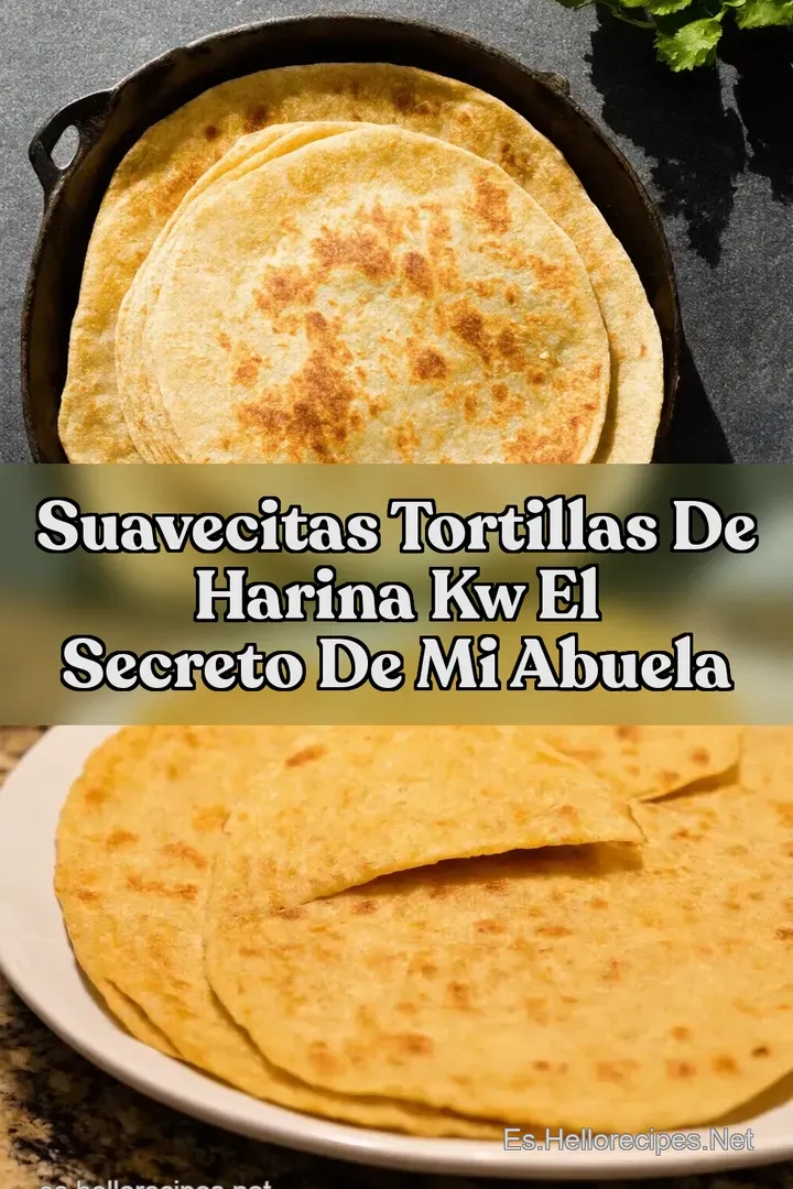 Suavecitas Tortillas de Harina kw El Secreto de mi Abuela