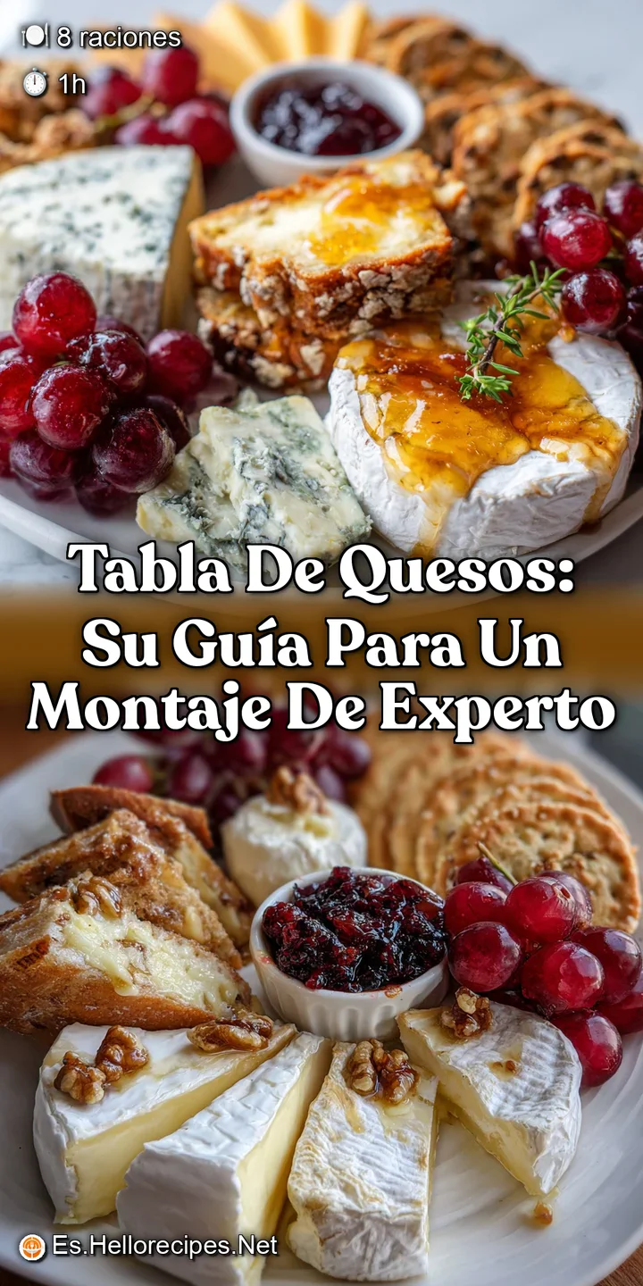 Tabla de quesos: Su gu&iacute;a para un montaje de experto