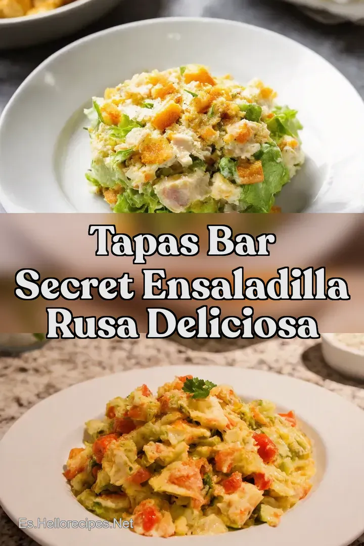Tapas Bar Secret Ensaladilla Rusa Deliciosa
