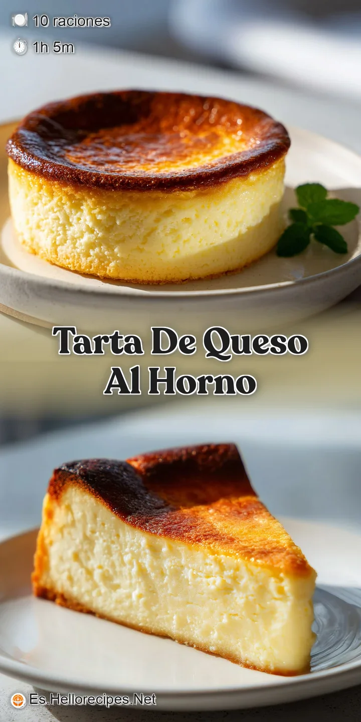 Close-up view of a smooth, creamy baked cheesecake with a light golden-brown crust. Inviting, delicious, and ready to be e...