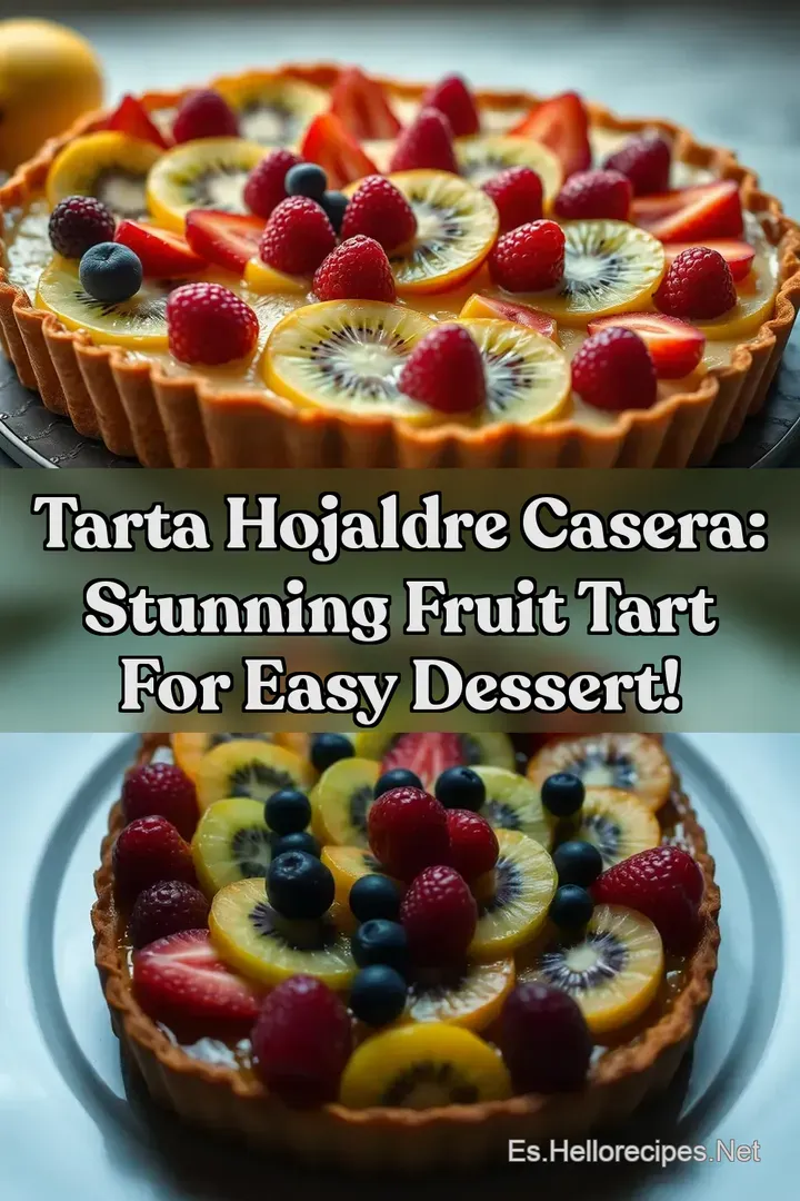Tarta Hojaldre Casera: Stunning Fruit Tart for Easy Dessert!