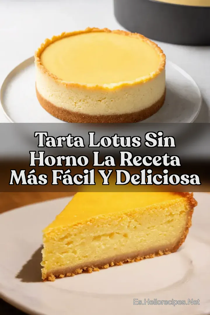 Tarta Lotus Sin Horno La Receta M&aacute;s F&aacute;cil y Deliciosa