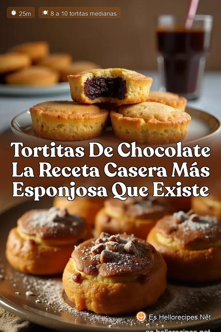 Tortitas de Chocolate La Receta Casera M&aacute;s Esponjosa que Existe