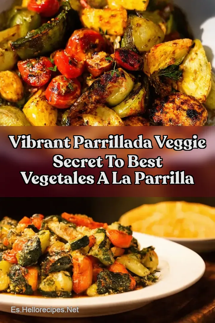 Vibrant Parrillada Veggie Secret to Best Vegetales a la Parrilla