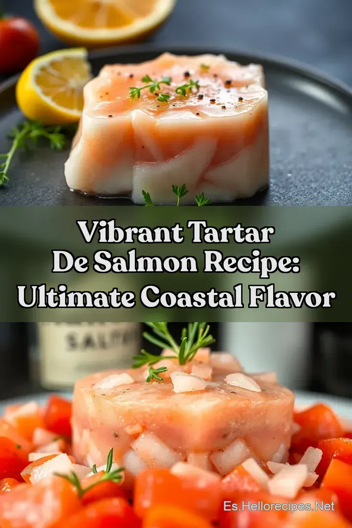 Vibrant Tartar de Salmon Recipe: Ultimate Coastal Flavor