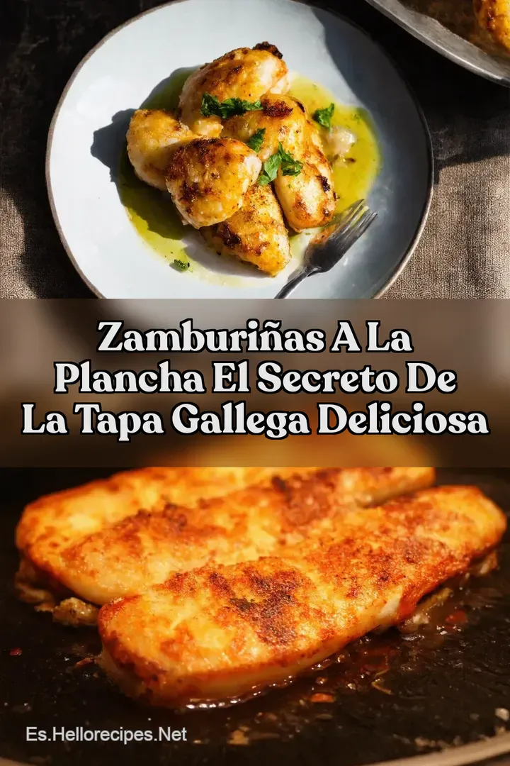 Zamburi&ntilde;as a la Plancha El Secreto de la Tapa Gallega Deliciosa