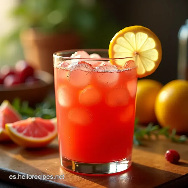 Elixir Rojo Del Verano Agua Fresca De Sand&iacute;a Ultra Refrescante presentation