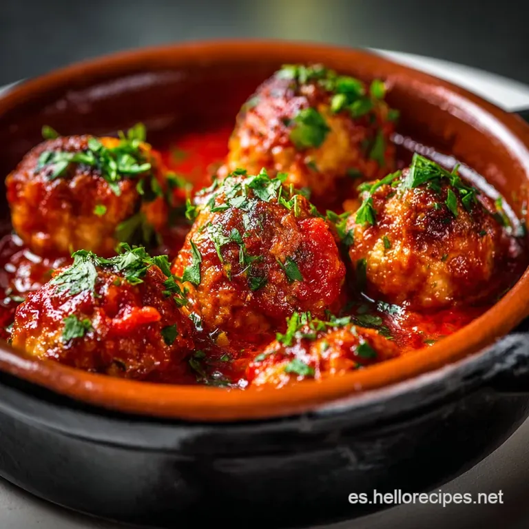 Alb&oacute;ndigas De Bacalao En Salsa De Tomate: El Secreto Del Sofrito Perfecto presentation