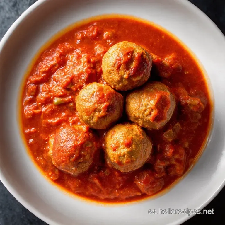 Alb&oacute;ndigas en Salsa de la Abuela