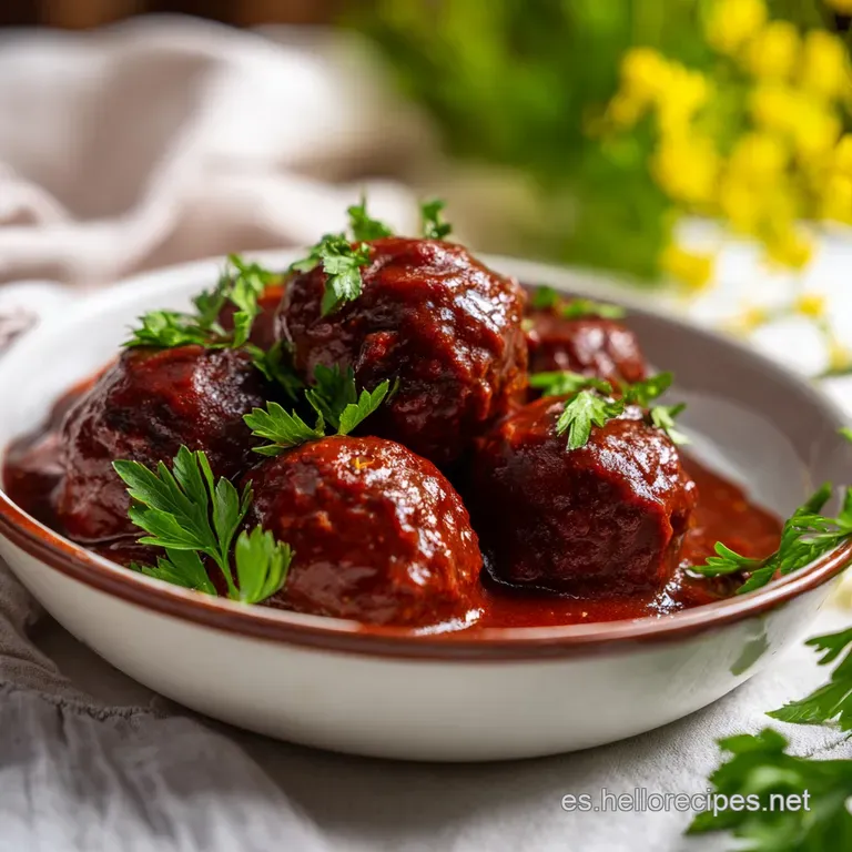 Alb&oacute;ndigas en Salsa Espa&ntilde;ola: Jugosas y Tiernas