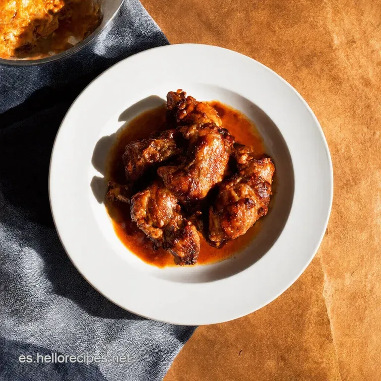 Alitas BBQ Estilo Casero El Secreto del Sabor Ahumado