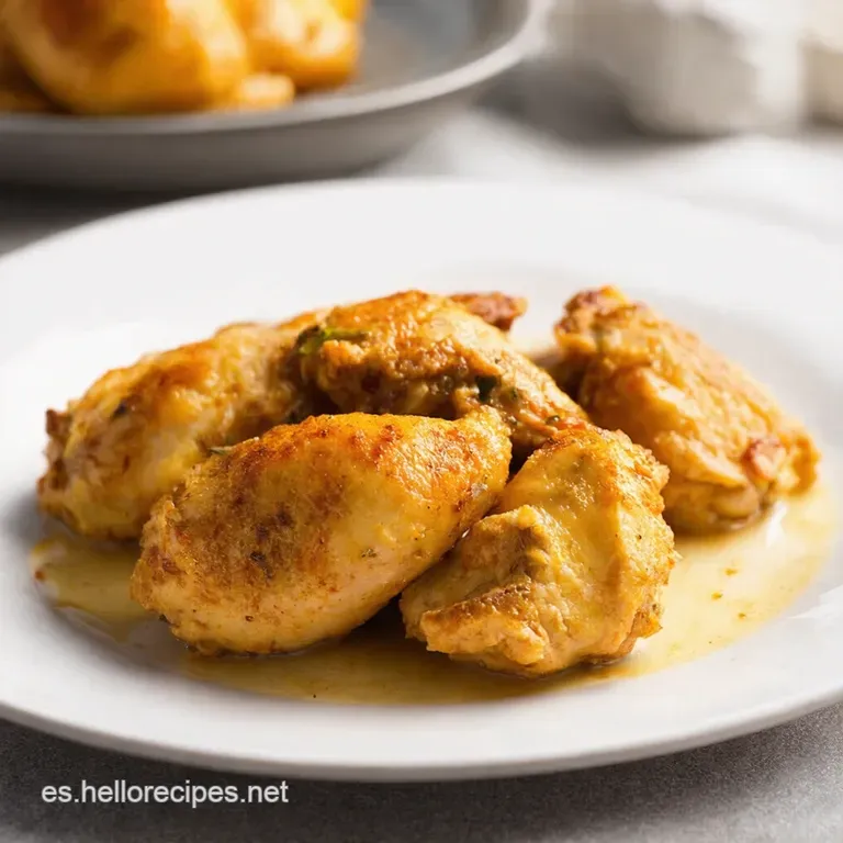 Alitas de Pollo Agridulces al Estilo de la Abuela