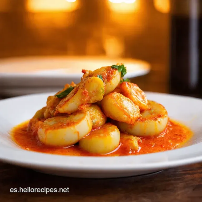 Almejas a La Marinera Receta Cl&aacute;sica Espa&ntilde;ola presentation