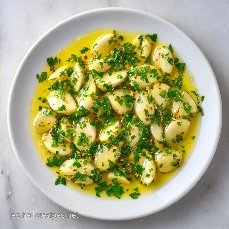 Aperitivo de Aceite y Ajo: Untuoso y Arom&aacute;tico