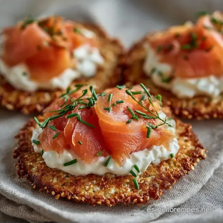 Blinis de Avena y Ricotta con Salm&oacute;n Ahumado