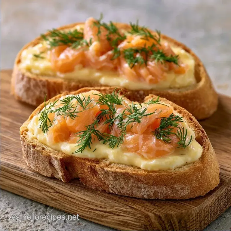 Aperitivo Gourmet Para Casa De Salm&oacute;n: Fresco Y Cremoso