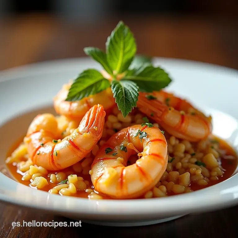 Arroz Caldoso de Mariscos Receta Aut&eacute;ntica y Melosa