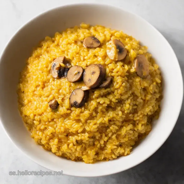 Arroz con Champi&ntilde;ones Cremoso El Secreto de la Abuela
