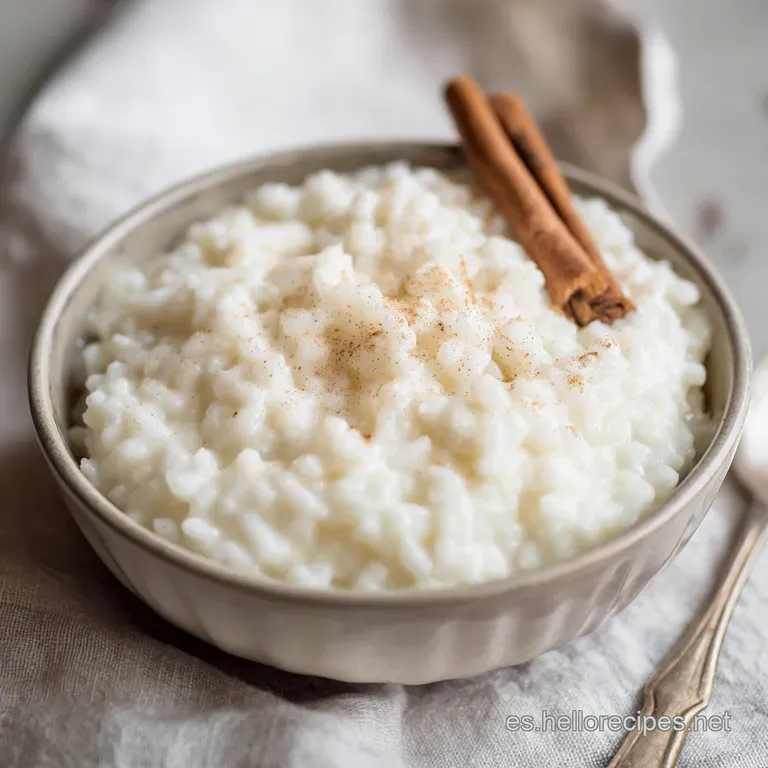 Arroz con Leche Cremoso a la Canela y Lim&oacute;n
