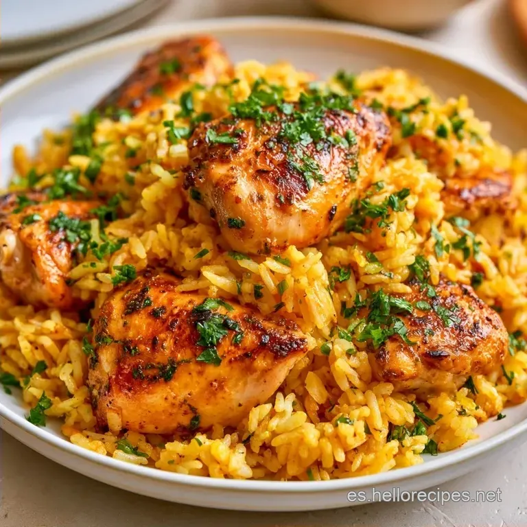 Arroz con Pollo Colombiano en 60 Minutos