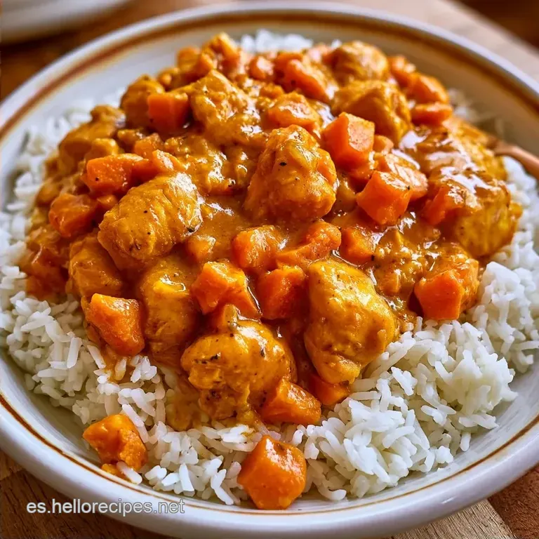 Arroz con Pollo Curry Cremoso en 40 Minutos