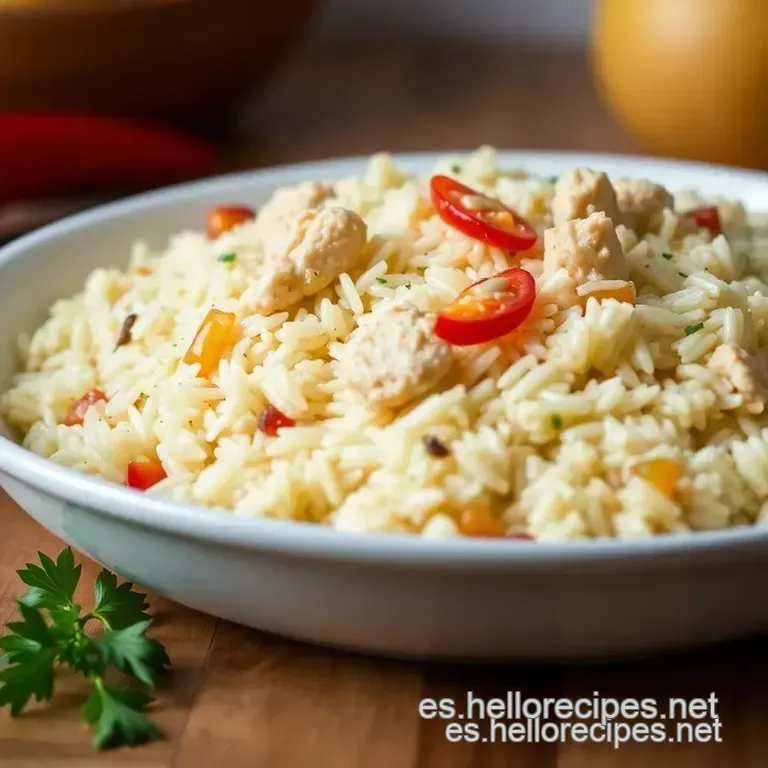 Arroz Con Pollo De La Abuela presentation