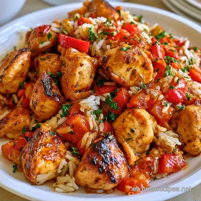 Arroz con Pollo: Receta Saludable