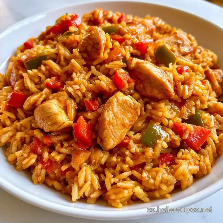 Arroz Cremoso de Pollo Thermomix con Azafrán