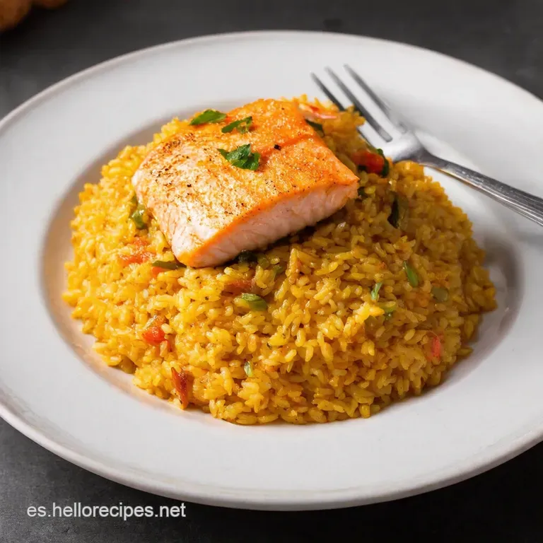 Arroz Crocante con Pescado a la Marinera