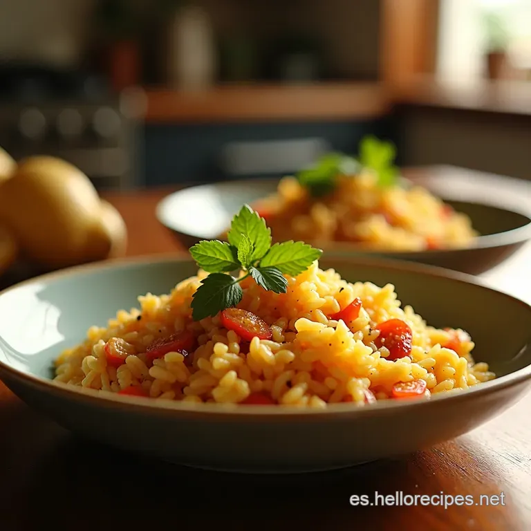 Arroz Primavera Arroz Blanco Mexicano presentation