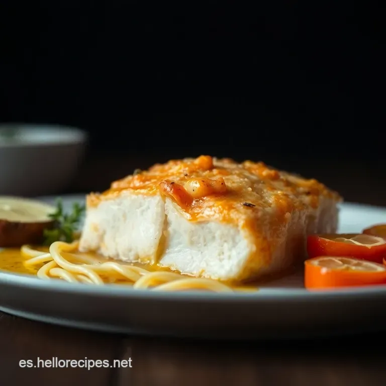 Bacalao a La Vizca&iacute;na: Receta Tradicional Vasca presentation